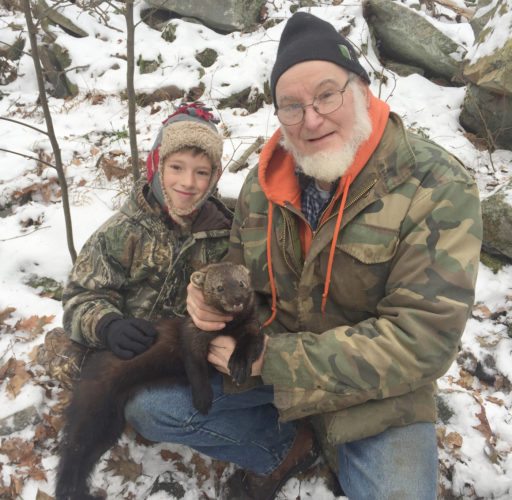 Veteran trapper leads the way to his first fisher